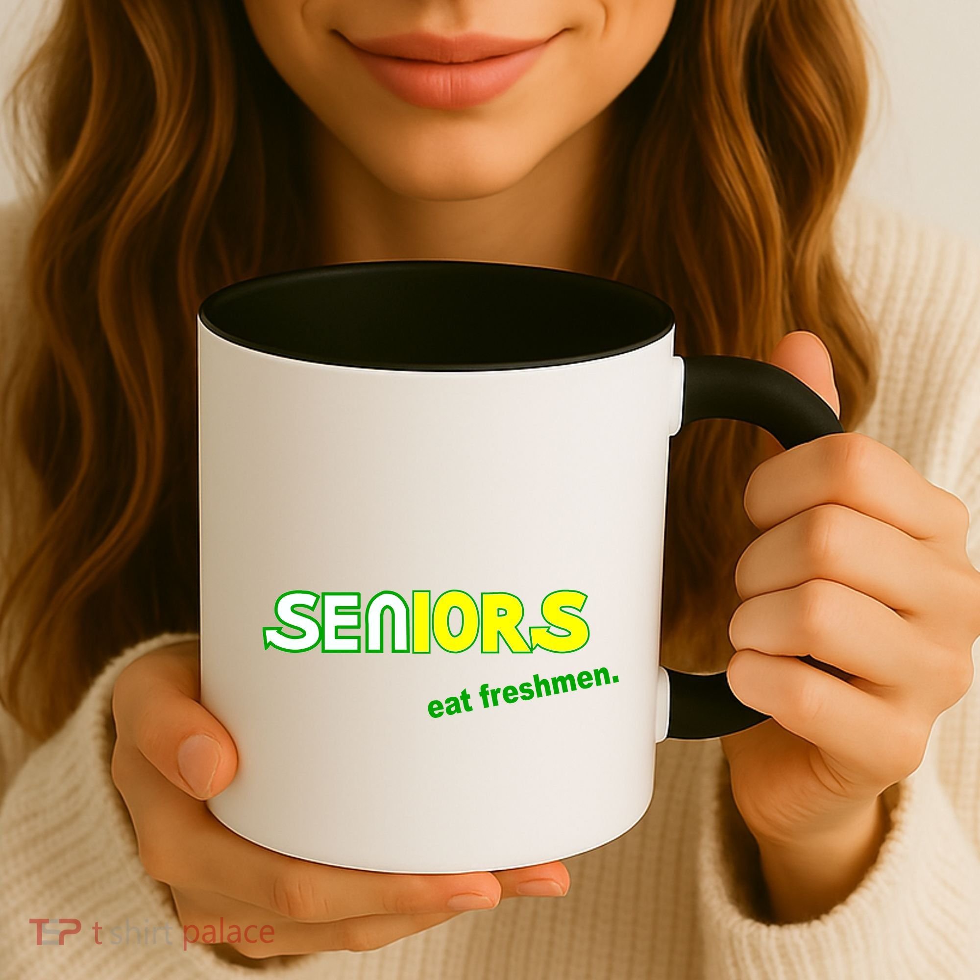 Seniors Eat Freshman Coffee Mug