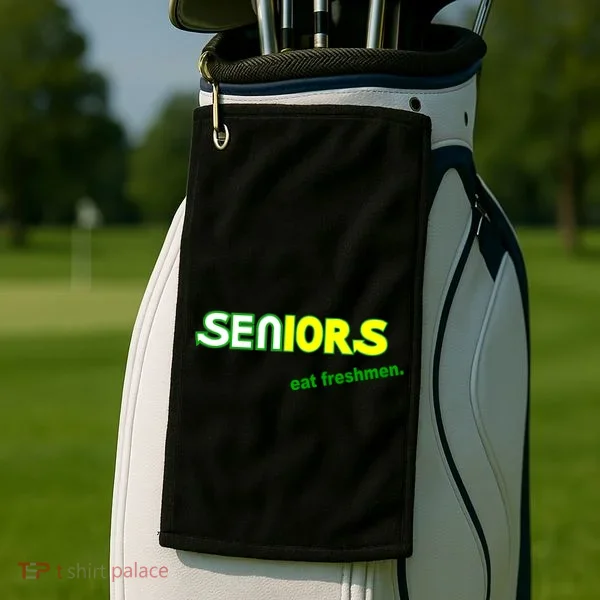 Seniors Eat Freshman Golf Towel