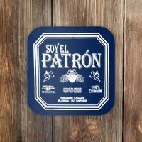 SOY EL PATRON LATINO FUNNY Coaster thumb 0
