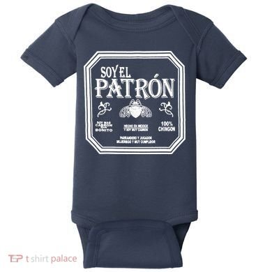 SOY EL PATRON LATINO FUNNY Baby Bodysuit
