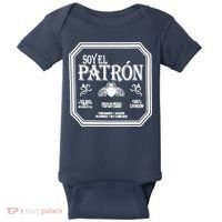 SOY EL PATRON LATINO FUNNY Baby Bodysuit thumb 0