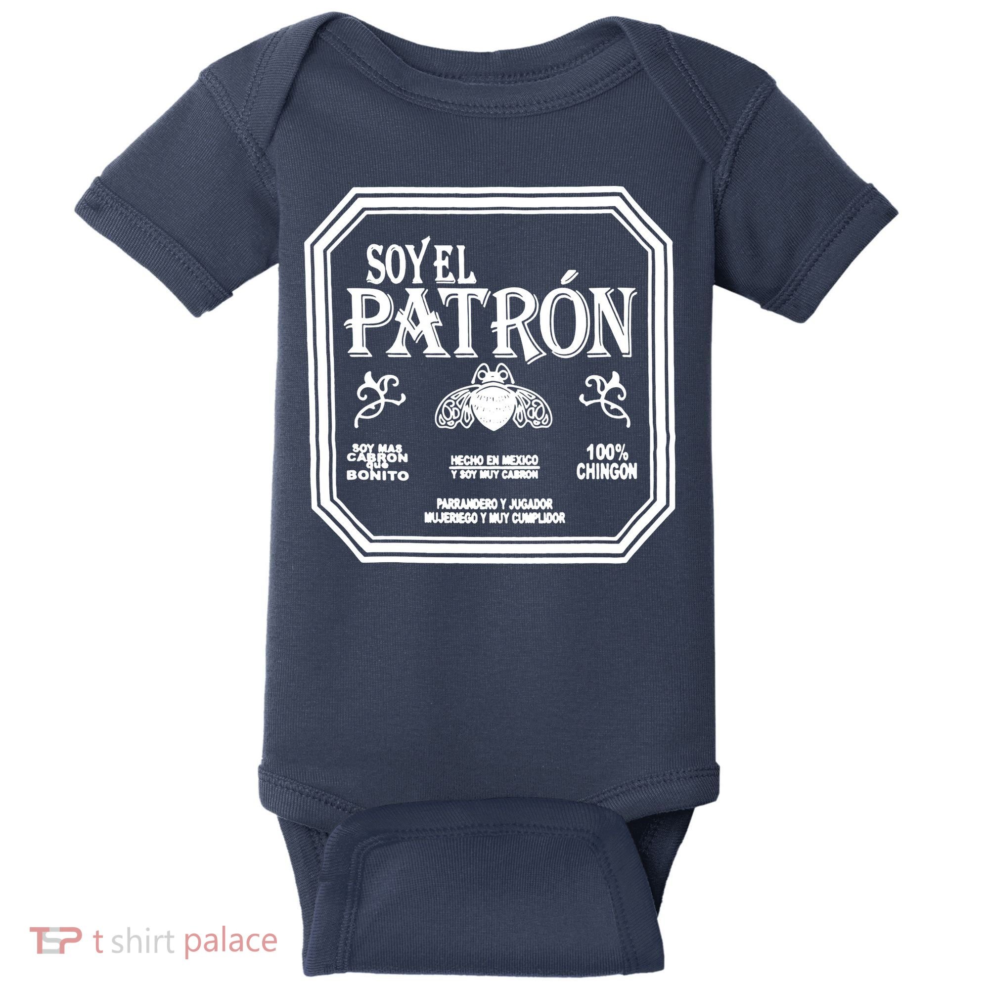 SOY EL PATRON LATINO FUNNY Baby Bodysuit