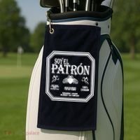 SOY EL PATRON LATINO FUNNY Golf Towel thumb 2