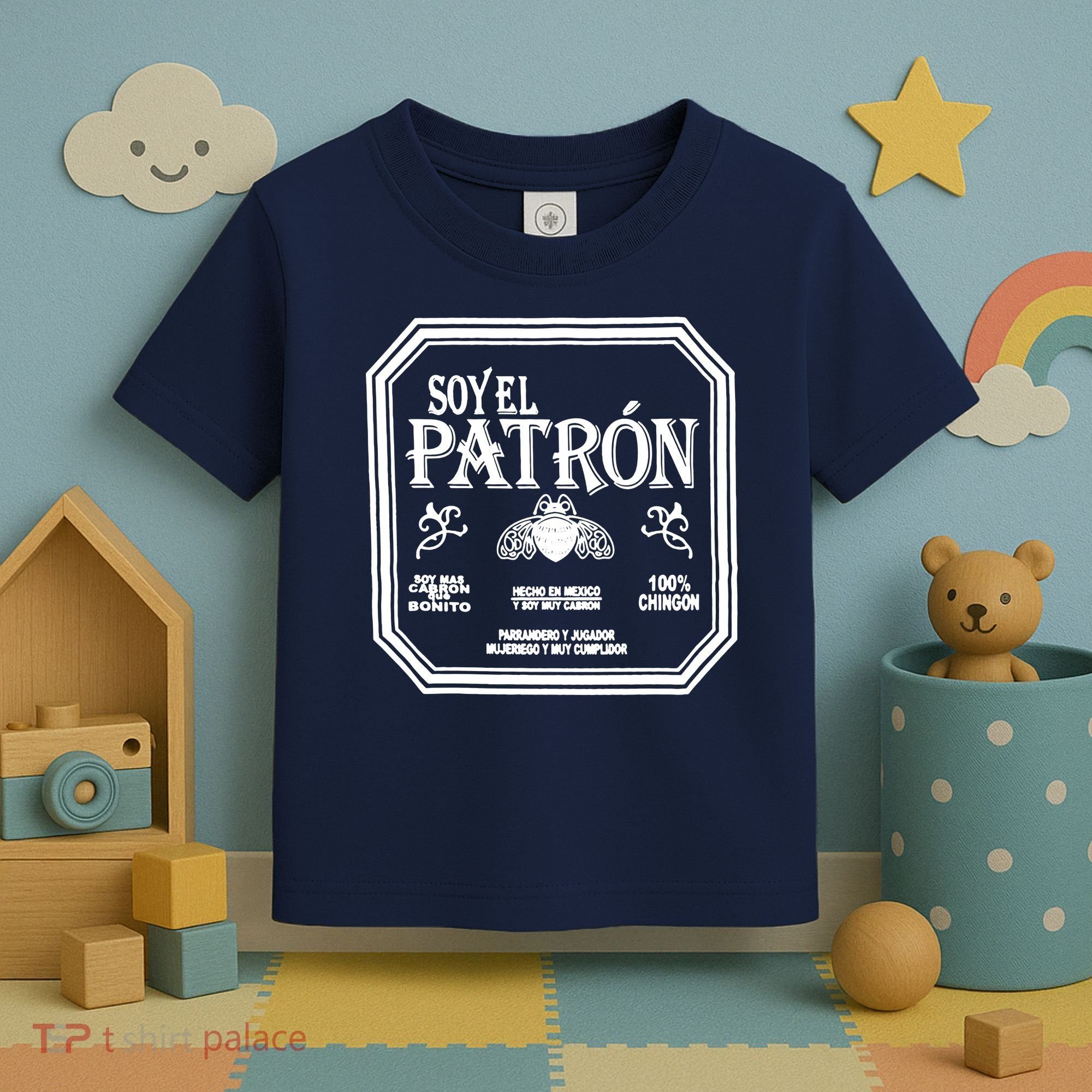 SOY EL PATRON LATINO FUNNY Toddler T-Shirt