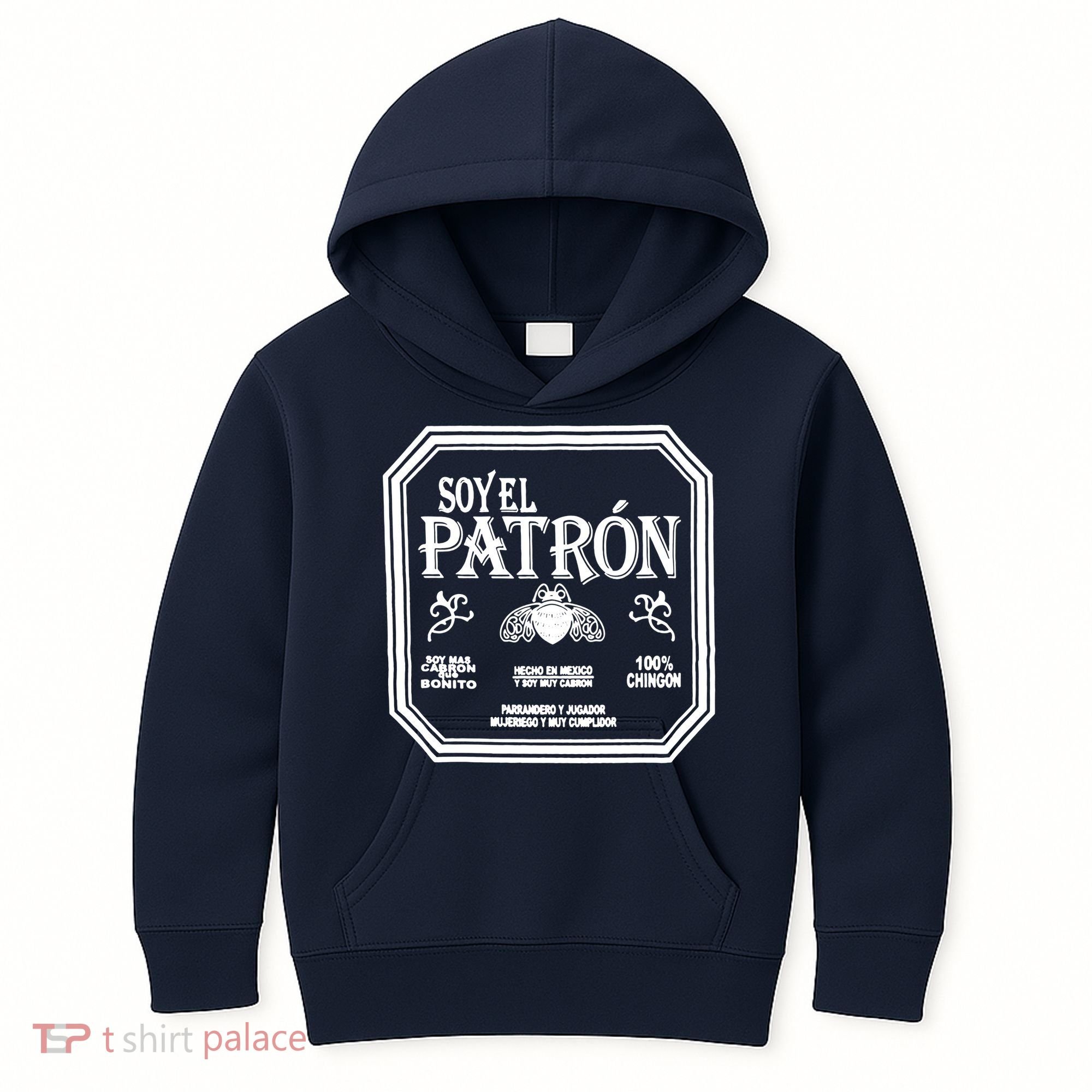 SOY EL PATRON LATINO FUNNY Kids Hoodie