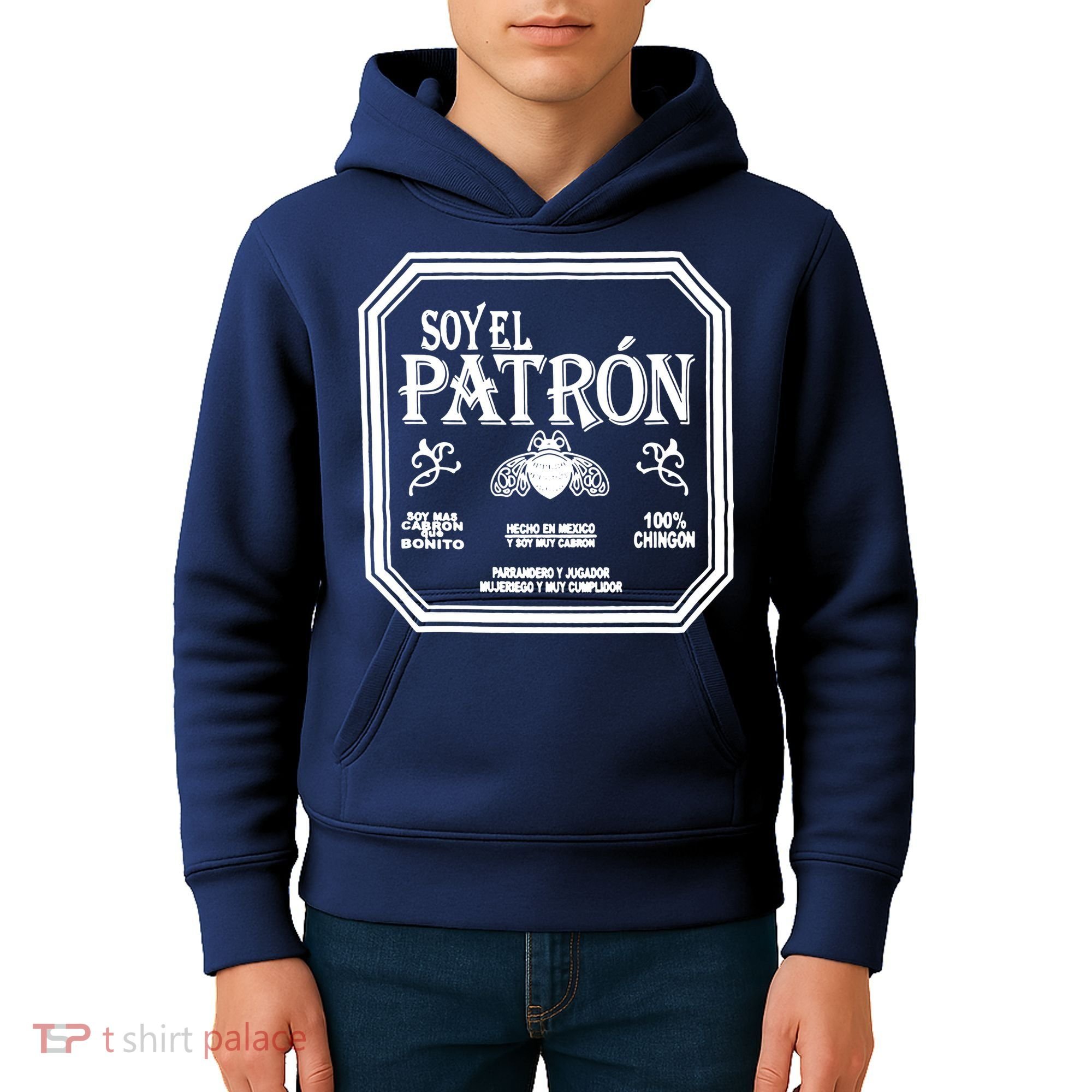 SOY EL PATRON LATINO FUNNY Kids Hoodie