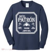 SOY EL PATRON LATINO FUNNY Kids Long Sleeve Shirt thumb 0