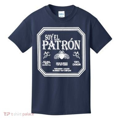 SOY EL PATRON LATINO FUNNY Kids T-Shirt