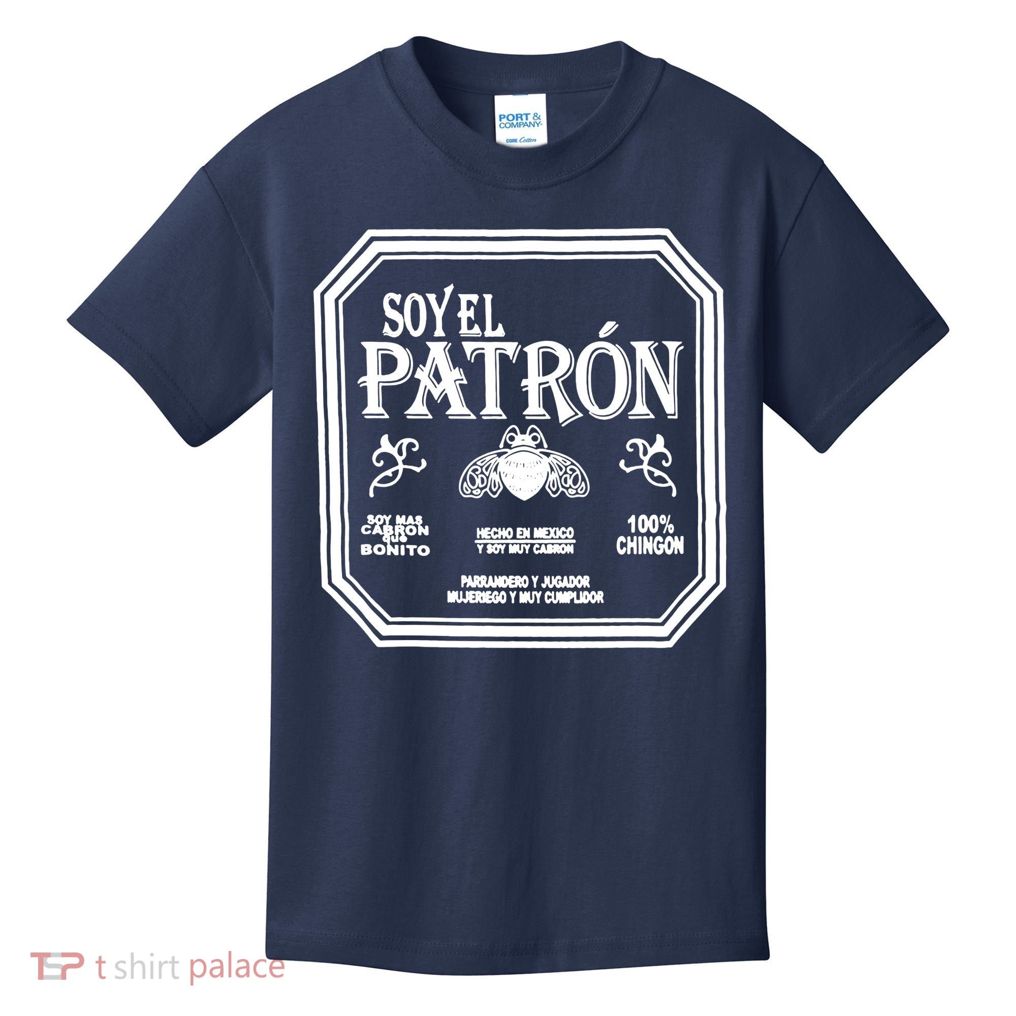 SOY EL PATRON LATINO FUNNY Kids T-Shirt