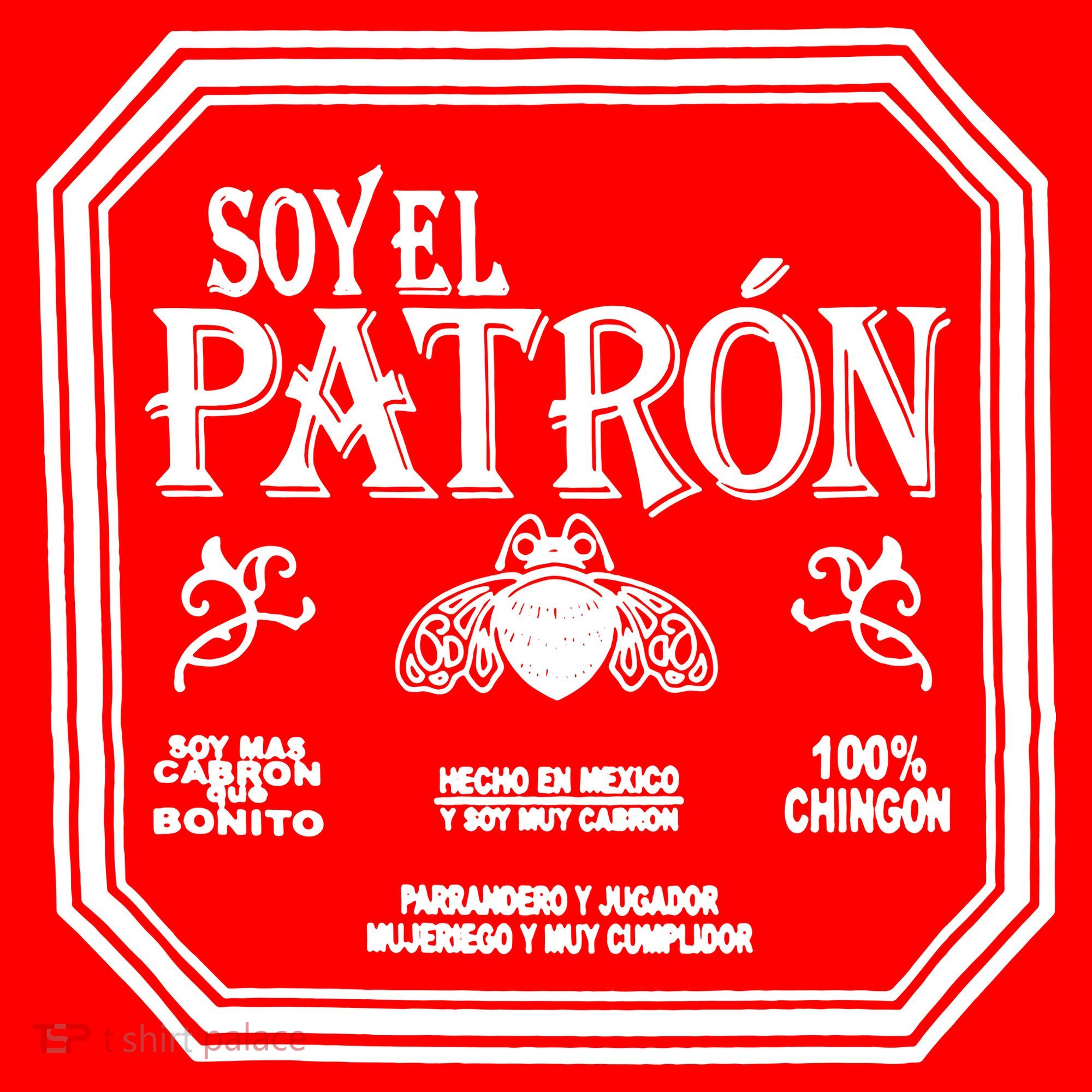SOY EL PATRON LATINO FUNNY Santa Hat