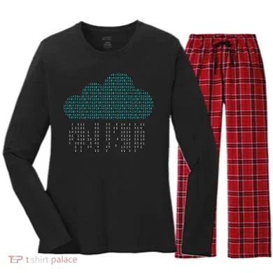 Software Engineer Programming Computer Developer Coder Women's Long Sleeve Flannel Pajama Set