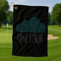 Software Engineer Programming Computer Developer Coder Golf Towel thumb 1