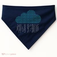 Software Engineer Programming Computer Developer Coder USA-Made Doggie Bandana thumb 0
