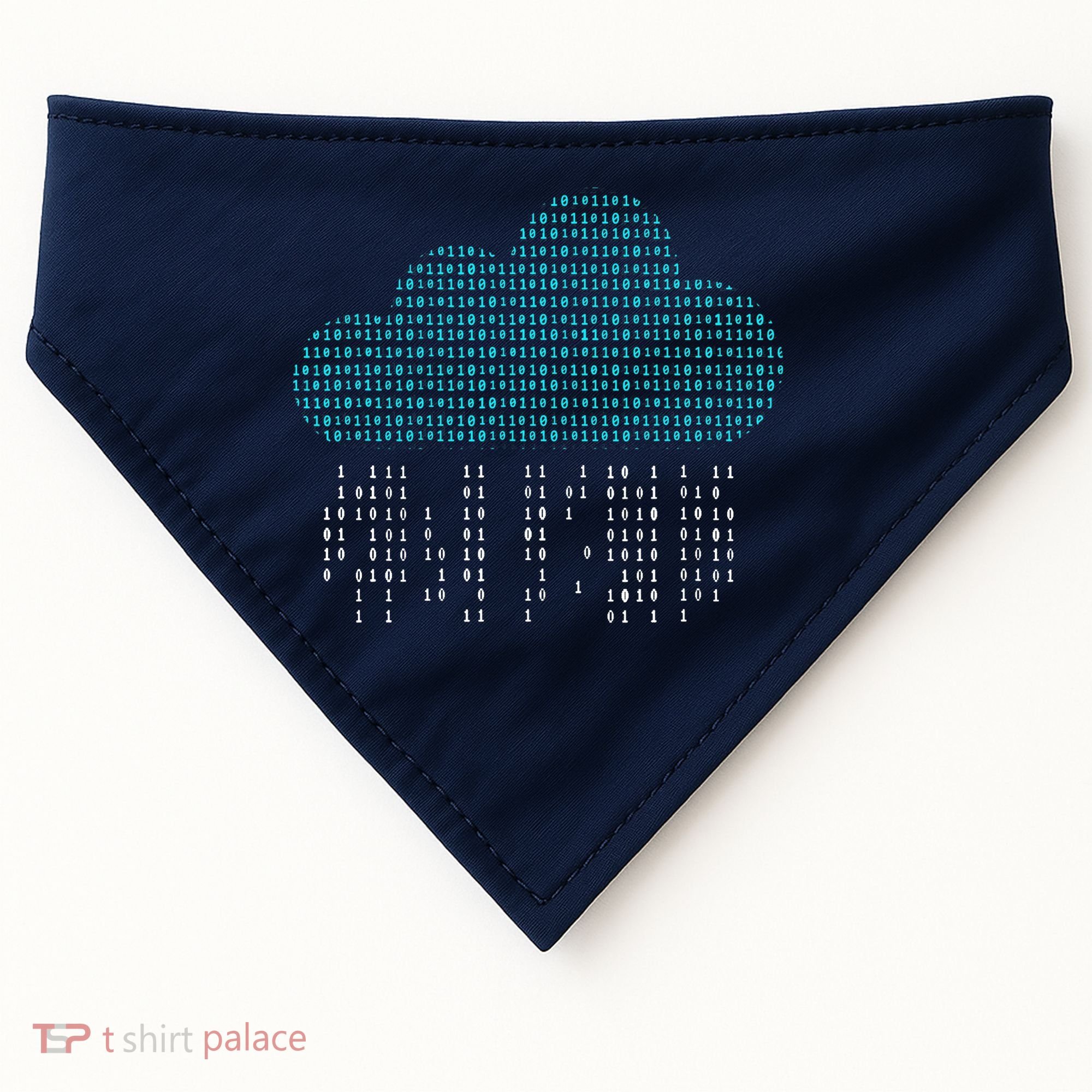 Software Engineer Programming Computer Developer Coder USA-Made Doggie Bandana
