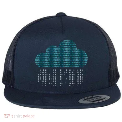 Software Engineer Programming Computer Developer Coder Flat Bill Trucker Hat