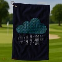Software Engineer Programming Computer Developer Coder Golf Towel thumb 1