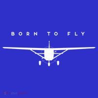 Single Engine Prop Airplane Meaningful Gift Born To Fly Gift Women's T-Shirt thumb 6