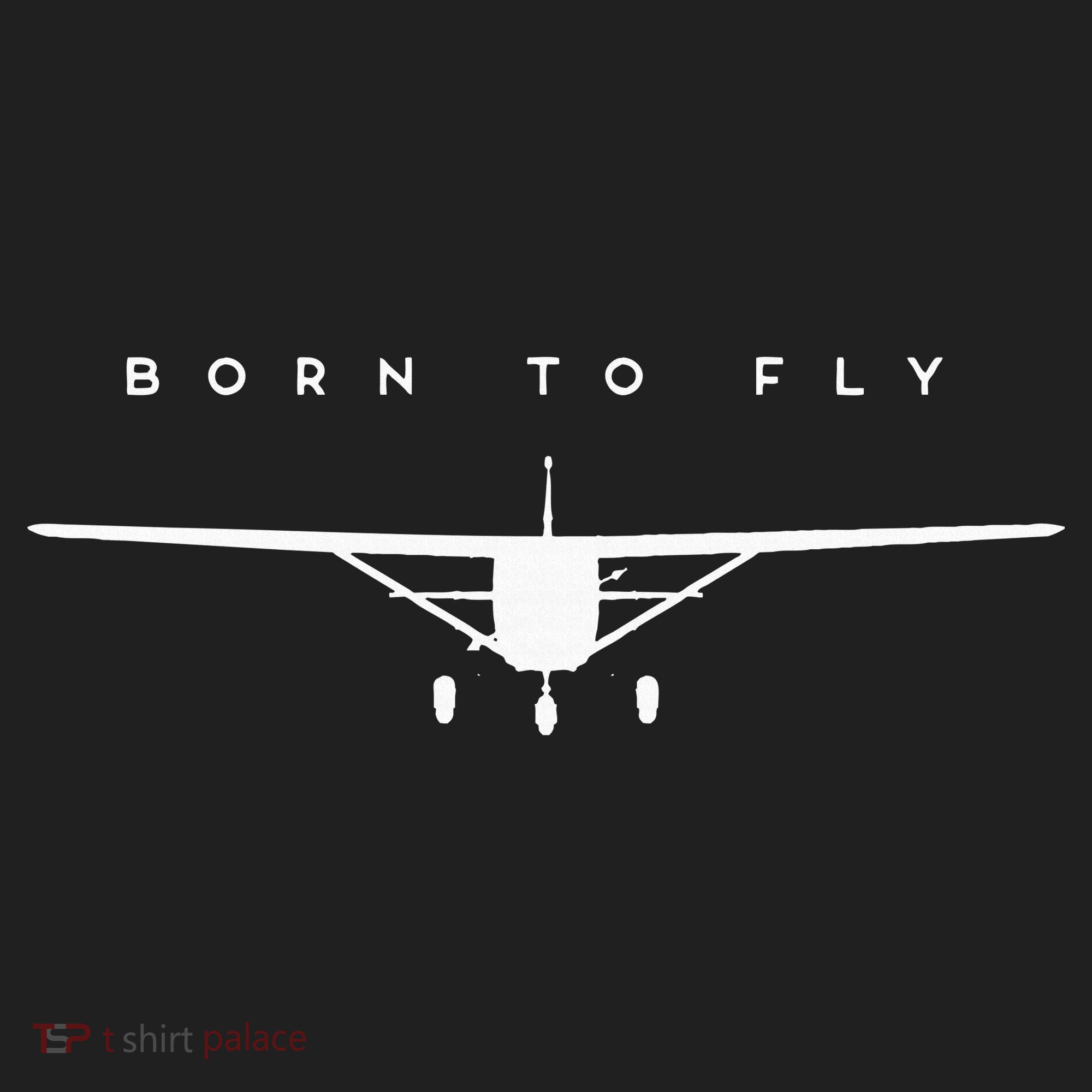 Single Engine Prop Airplane Born to Fly Beanie