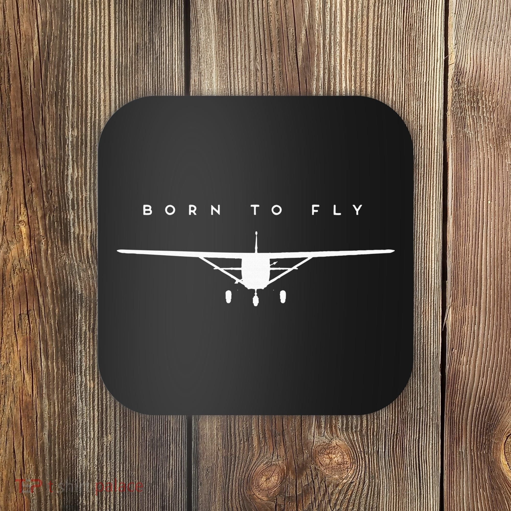 Single Engine Prop Airplane Born to Fly Coaster