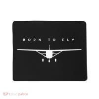 Single Engine Prop Airplane Born to Fly Mousepad thumb 0