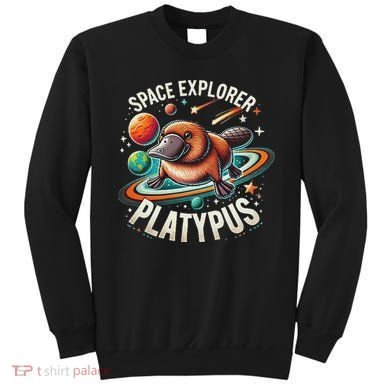 Space Explorer Platypus Platypus VenomPlatypus Flosser Sweatshirt