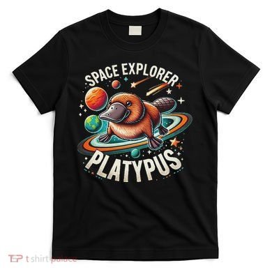 Space Explorer Platypus Platypus VenomPlatypus Flosser T-Shirt