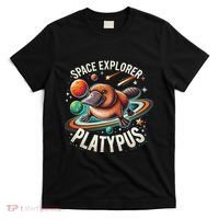 Space Explorer Platypus Platypus VenomPlatypus Flosser T-Shirt thumb 0