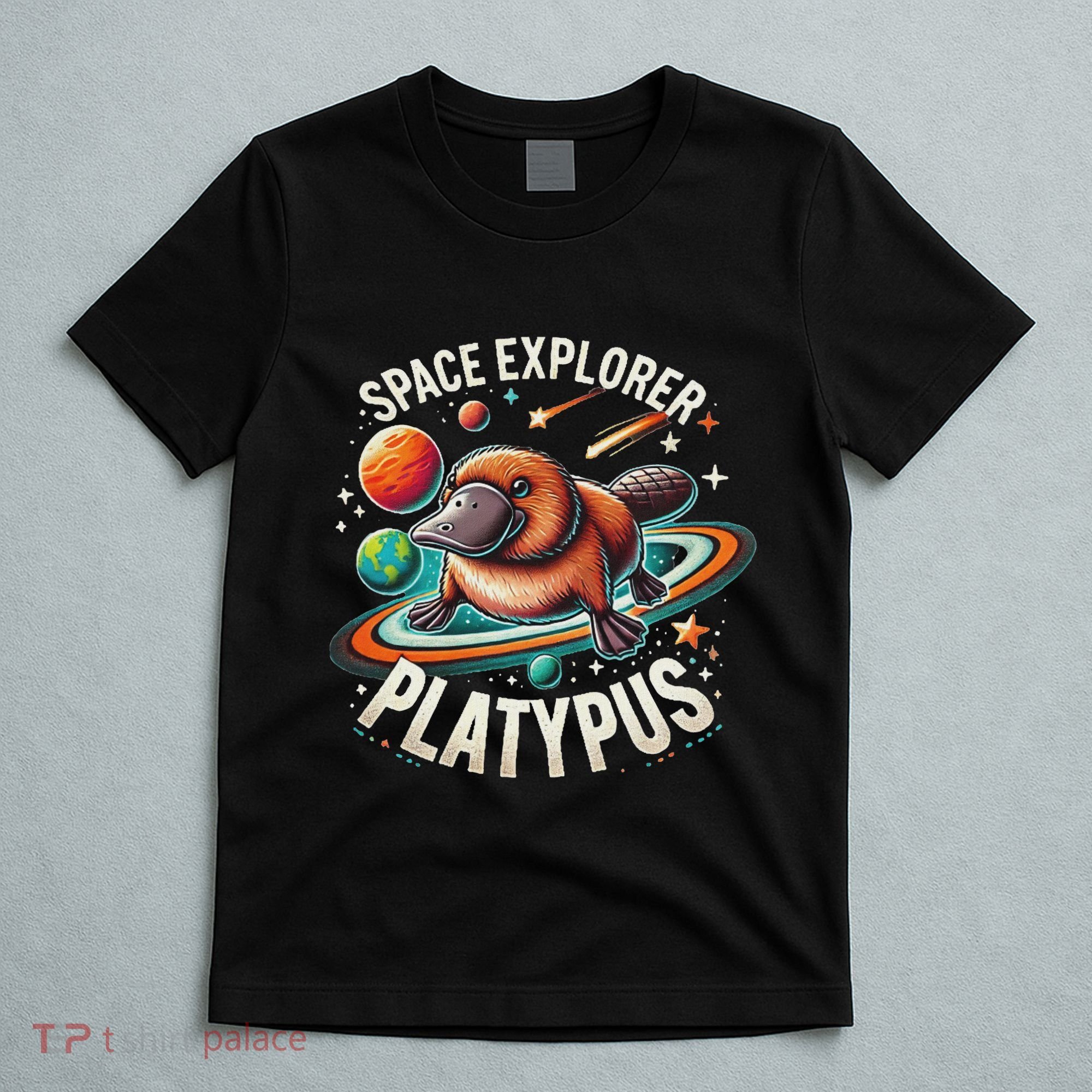 Space Explorer Platypus Platypus VenomPlatypus Flosser T-Shirt