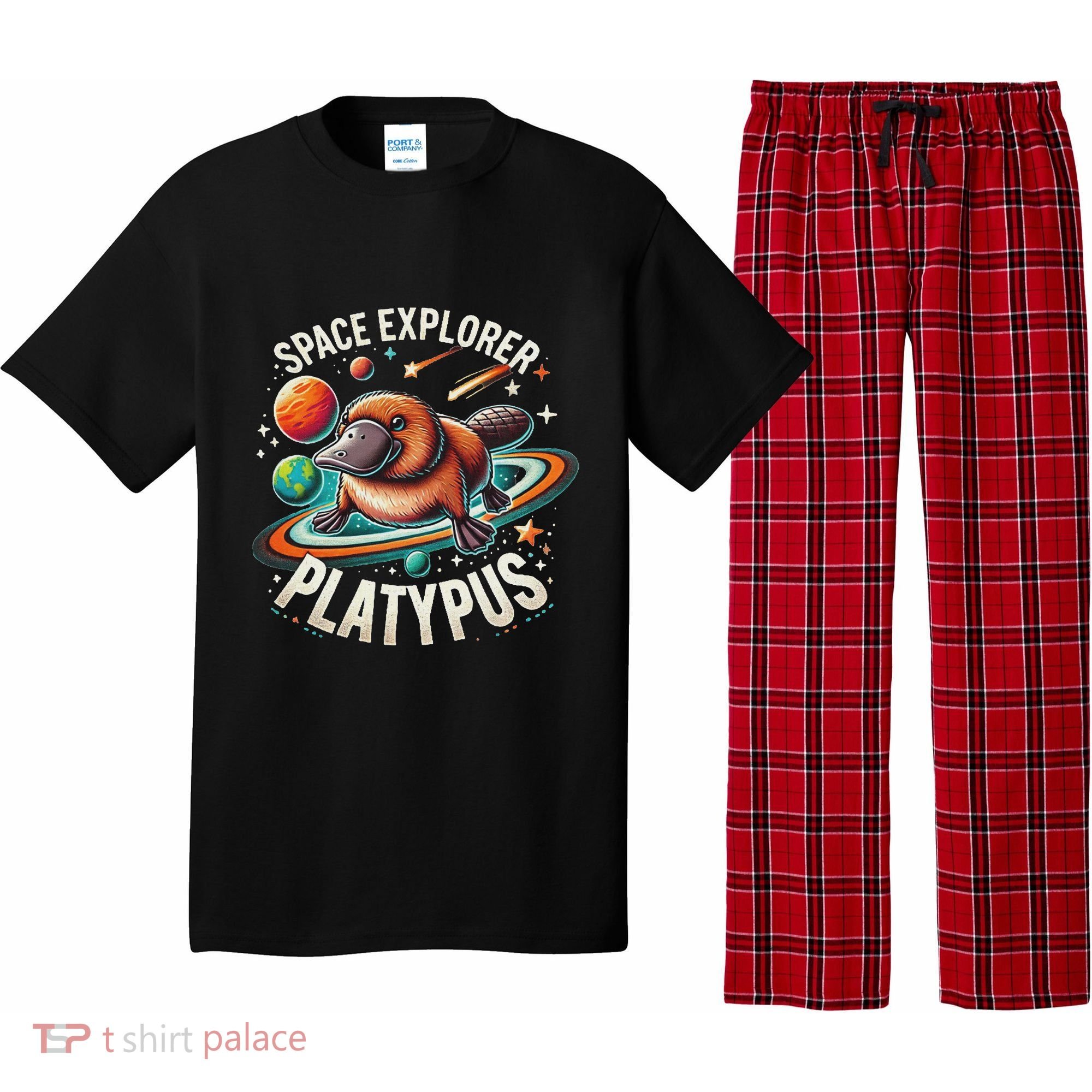 Space Explorer Platypus Platypus VenomPlatypus Flosser Pajama Set