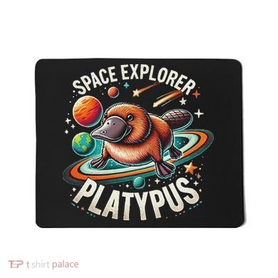 Space Explorer Platypus Platypus VenomPlatypus Flosser Mousepad