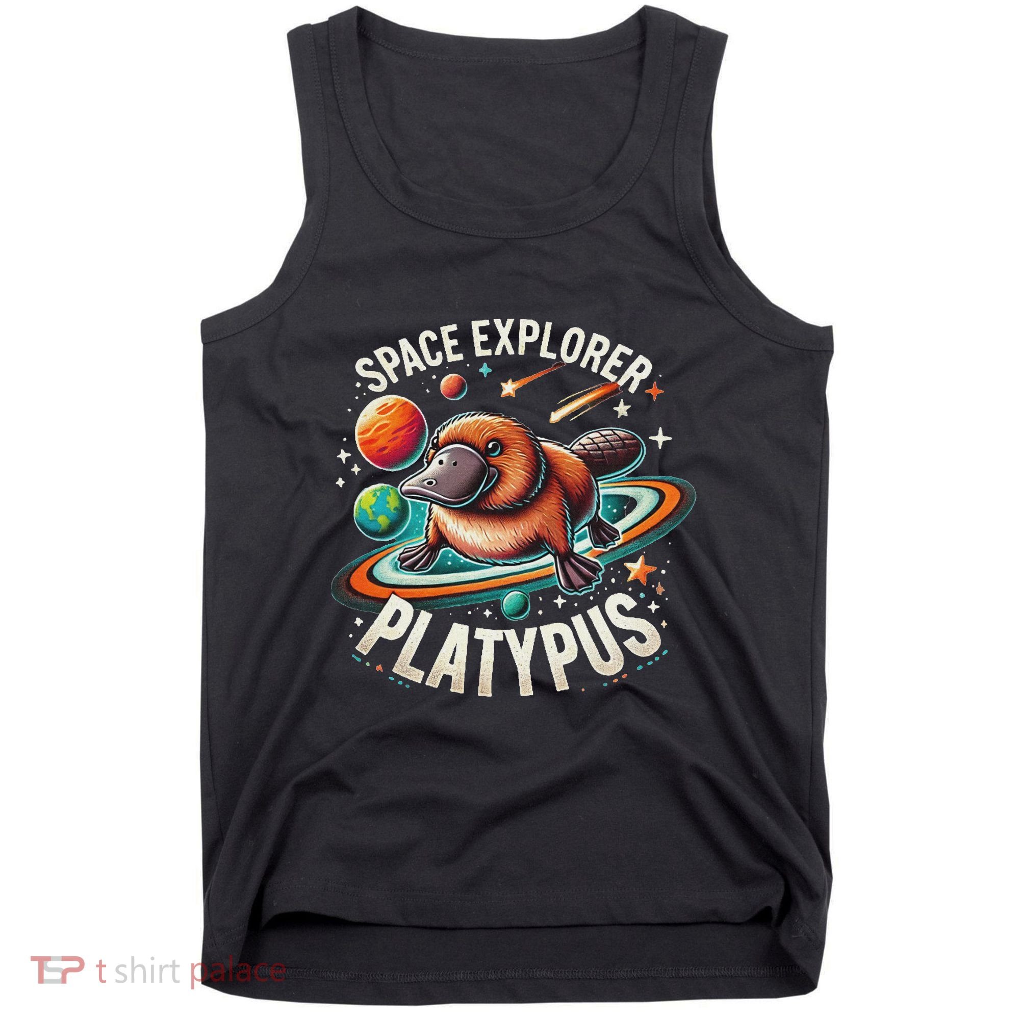 Space Explorer Platypus Platypus VenomPlatypus Flosser Tank Top