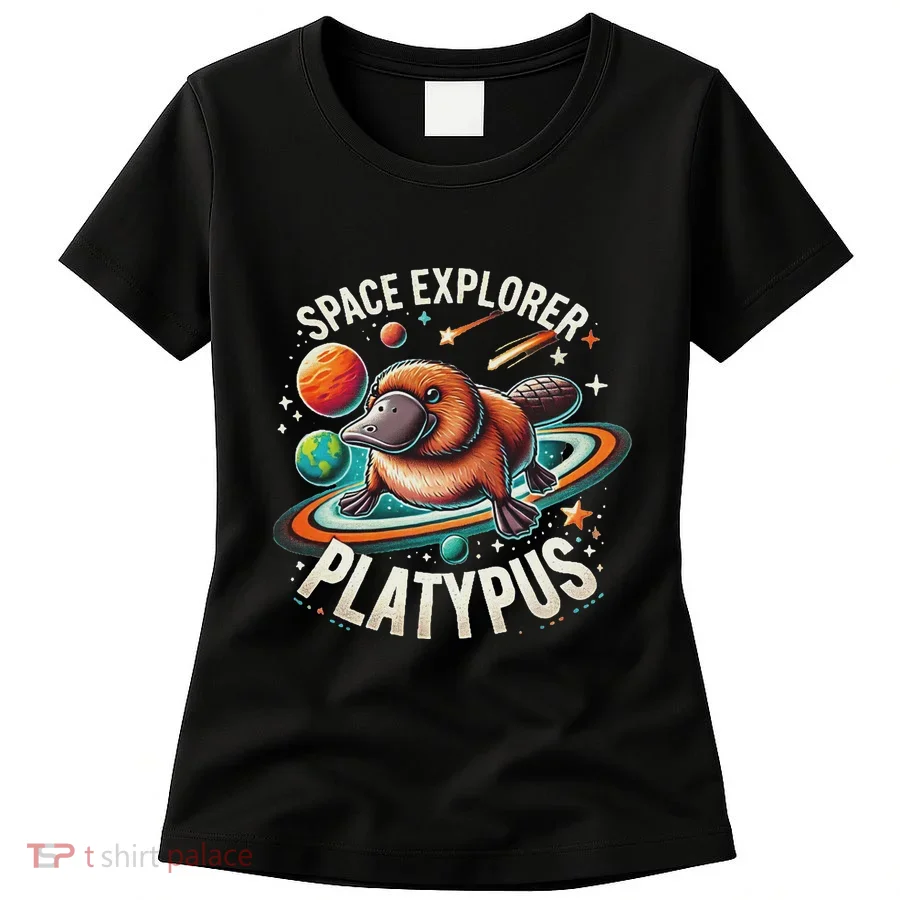 Space Explorer Platypus Platypus VenomPlatypus Flosser Women's T-Shirt