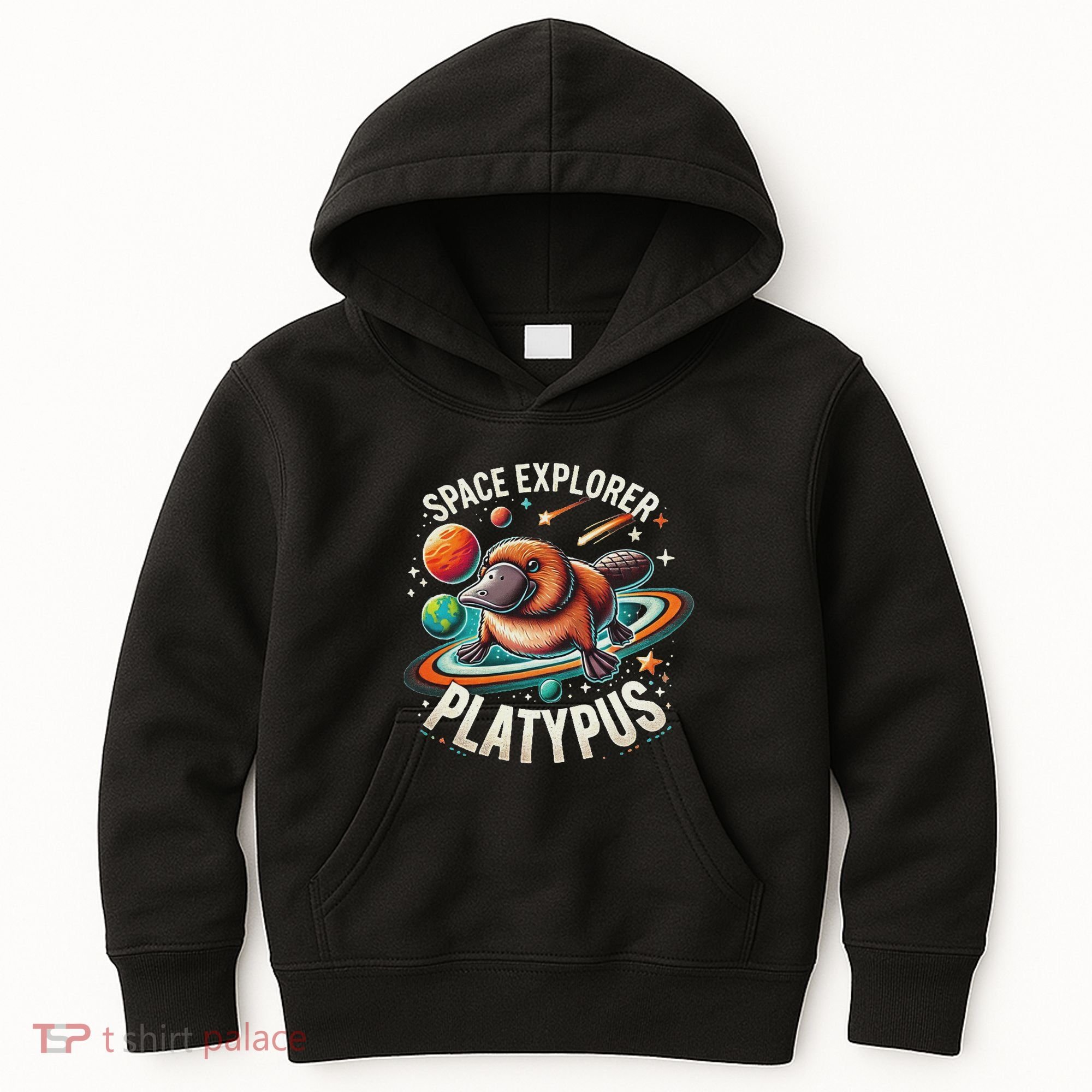 Space Explorer Platypus Platypus VenomPlatypus Flosser Kids Hoodie