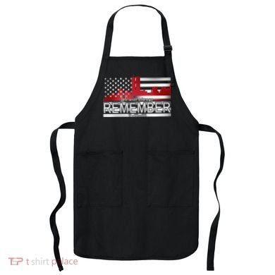 September 11th We Will Always Remember 9-11-01 Apron