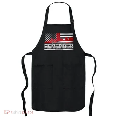 September 11th We Will Always Remember 9-11-01 Apron