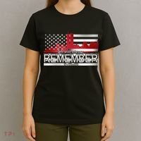 September 11th We Will Always Remember 9-11-01 T-Shirt thumb 4