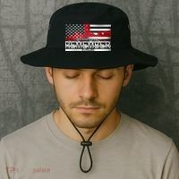 September 11th We Will Always Remember 9-11-01 Bucket Hat thumb 2