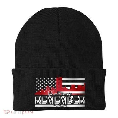 September 11th We Will Always Remember 9-11-01 Beanie