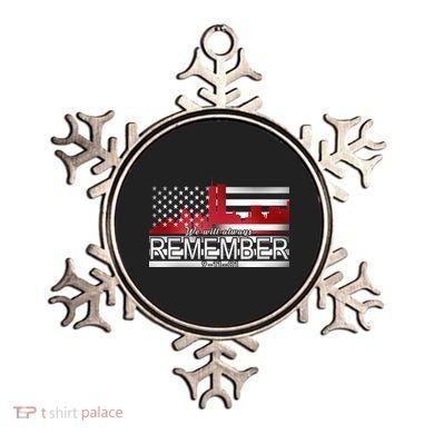 September 11th We Will Always Remember 9-11-01 Ornament