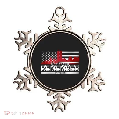 September 11th We Will Always Remember 9-11-01 Ornament