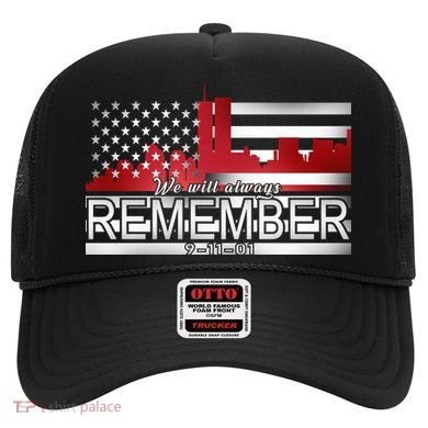 September 11th We Will Always Remember 9-11-01 Hat