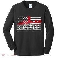 September 11th We Will Always Remember 9-11-01 Kids Long Sleeve Shirt thumb 0