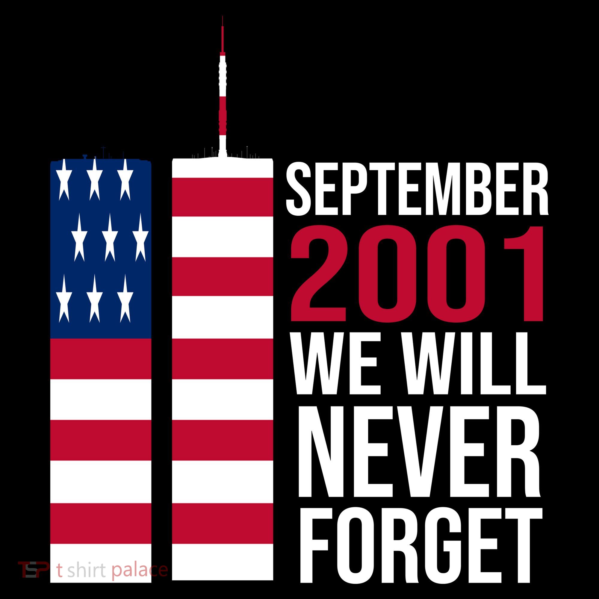 September 2001 We Will Never Forgot 20Th Anniversary 9-11 Doggie Tank