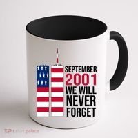 September 2001 We Will Never Forgot 20Th Anniversary 9-11 Coffee Mug thumb 1