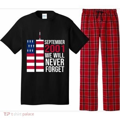 September 2001 We Will Never Forgot 20Th Anniversary 9-11 Pajama Set
