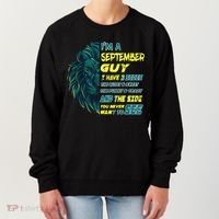 September Birthday Guy Has 3 Sides Sweet Funny Crazy  Women's Sweatshirt thumb 0