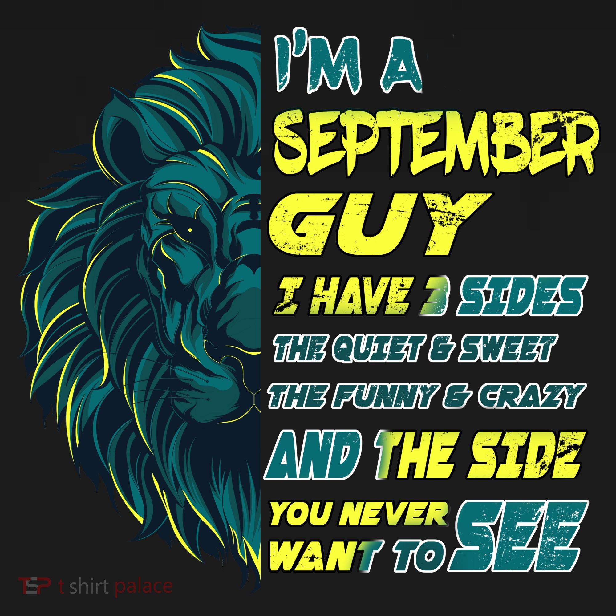 September Birthday Guy Has 3 Sides Sweet Funny Crazy  Toddler Hoodie