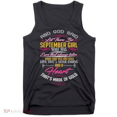 September Girl Always Listens Tank Top