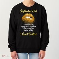 September Girl Born With Fire In My Soul Women's Sweatshirt thumb 0