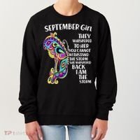September Girl Paisley Butterfly Women's Sweatshirt thumb 0